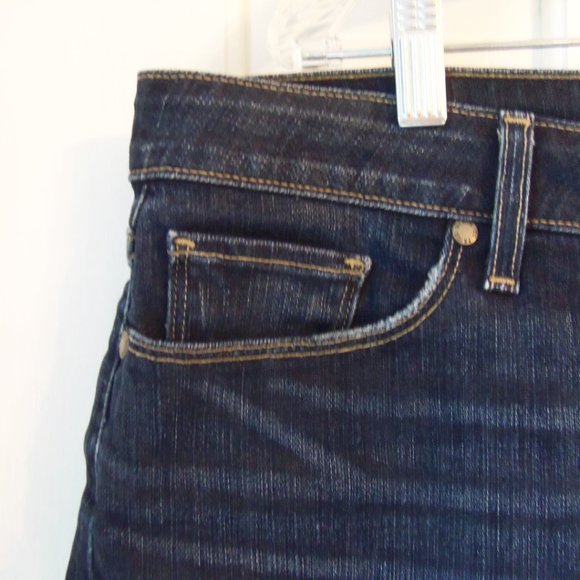 Paige Jimmy Jimmy Cuffed Denim Shorts sz 32 - Picture 4 of 8